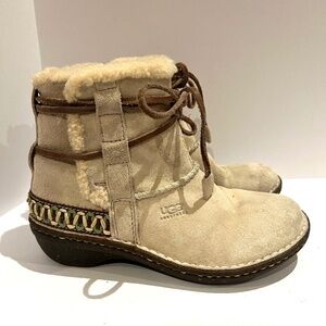 NWOT. UGG AUSTRALIA Suede Ankle Boots